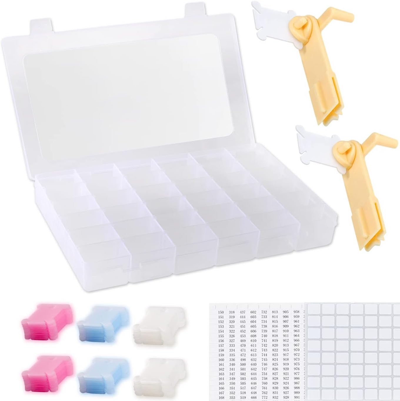 Embroidery floss organizer