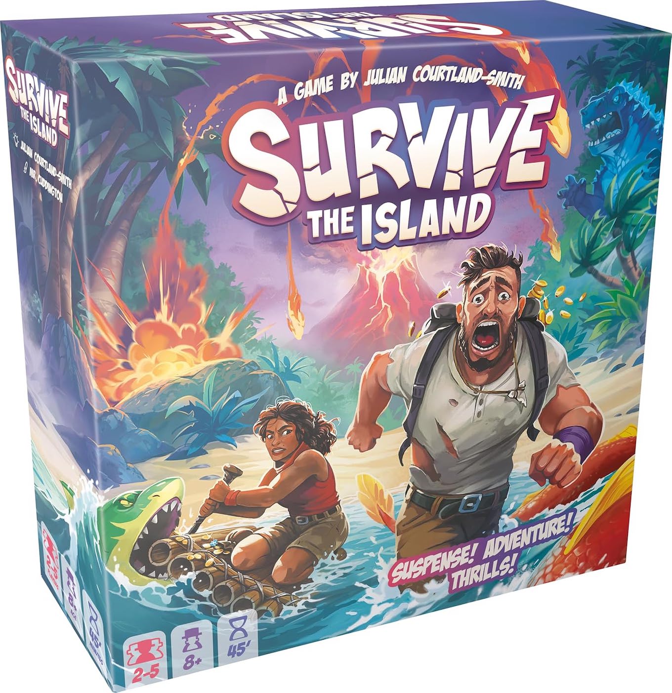 Survive the island board game