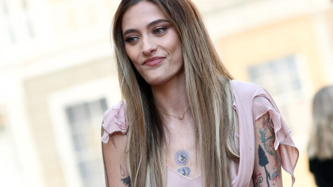 Paris Jackson arrives for the Charlize Theron Africa outreach project block party at the Universal Studios Backlot in Universal City, California, on May 20, 2023. (Valerie Macon/AFP via Getty Images/TNS)