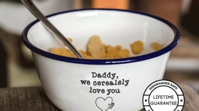 'Cereal-sly Best Dad Ever' Bowl