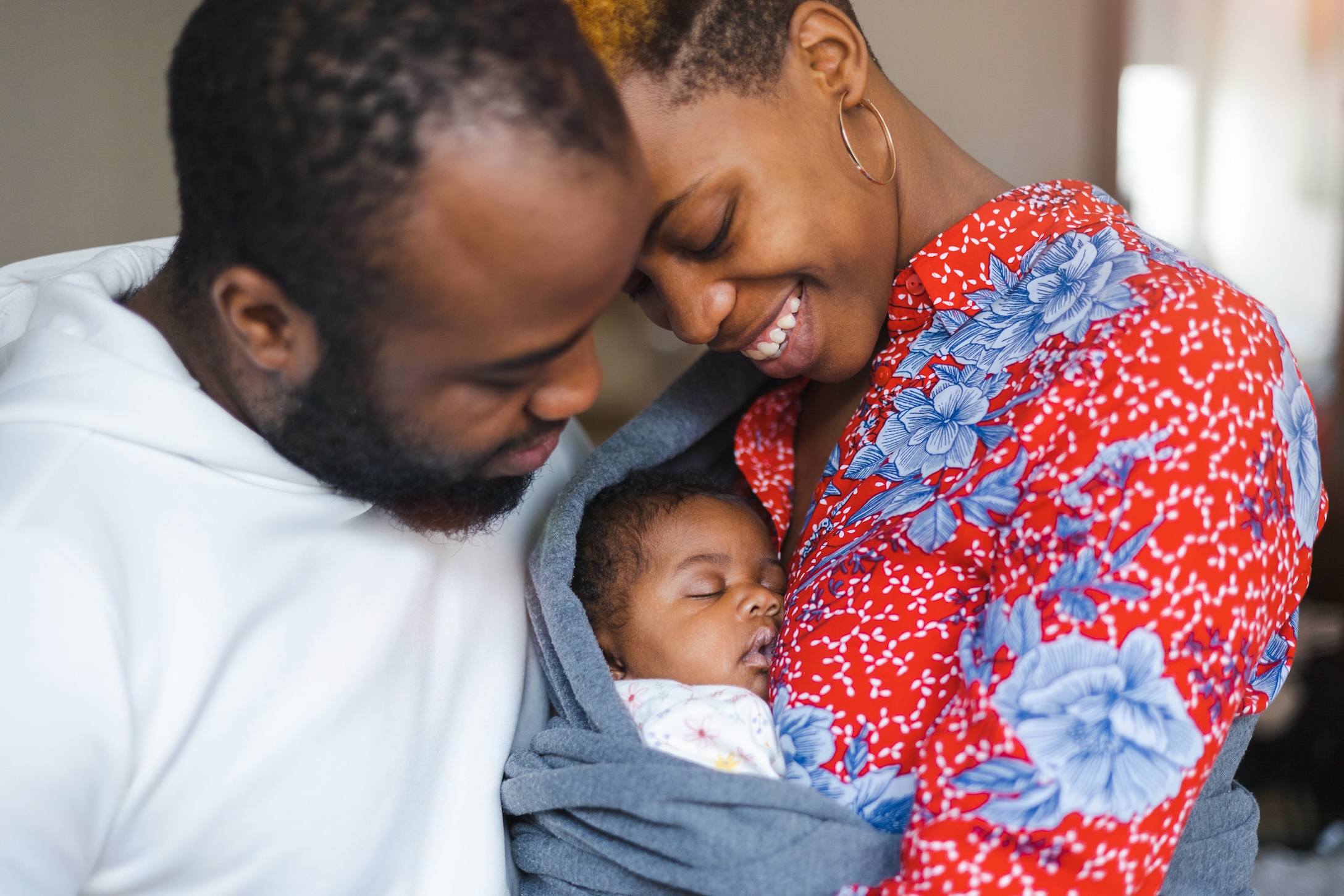 Parents with baby