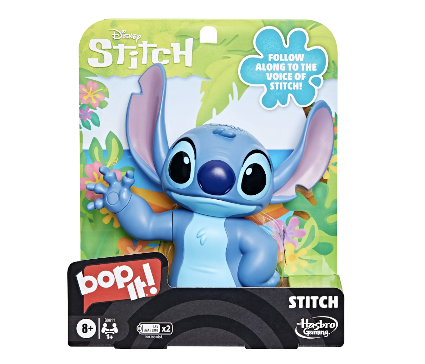 Stitch bop it toy