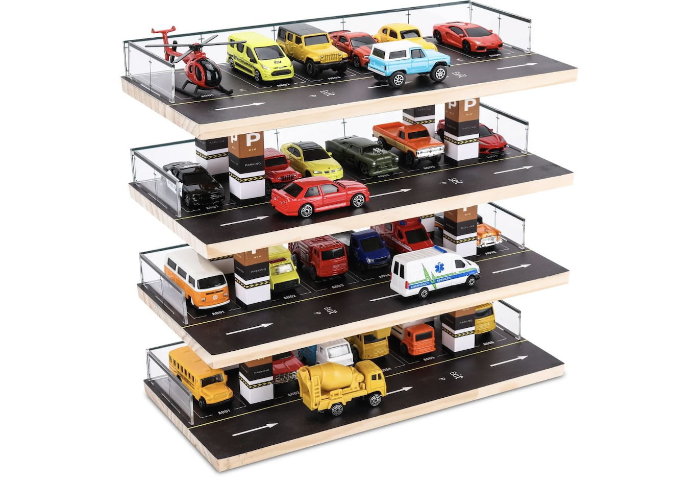 Toy car garage