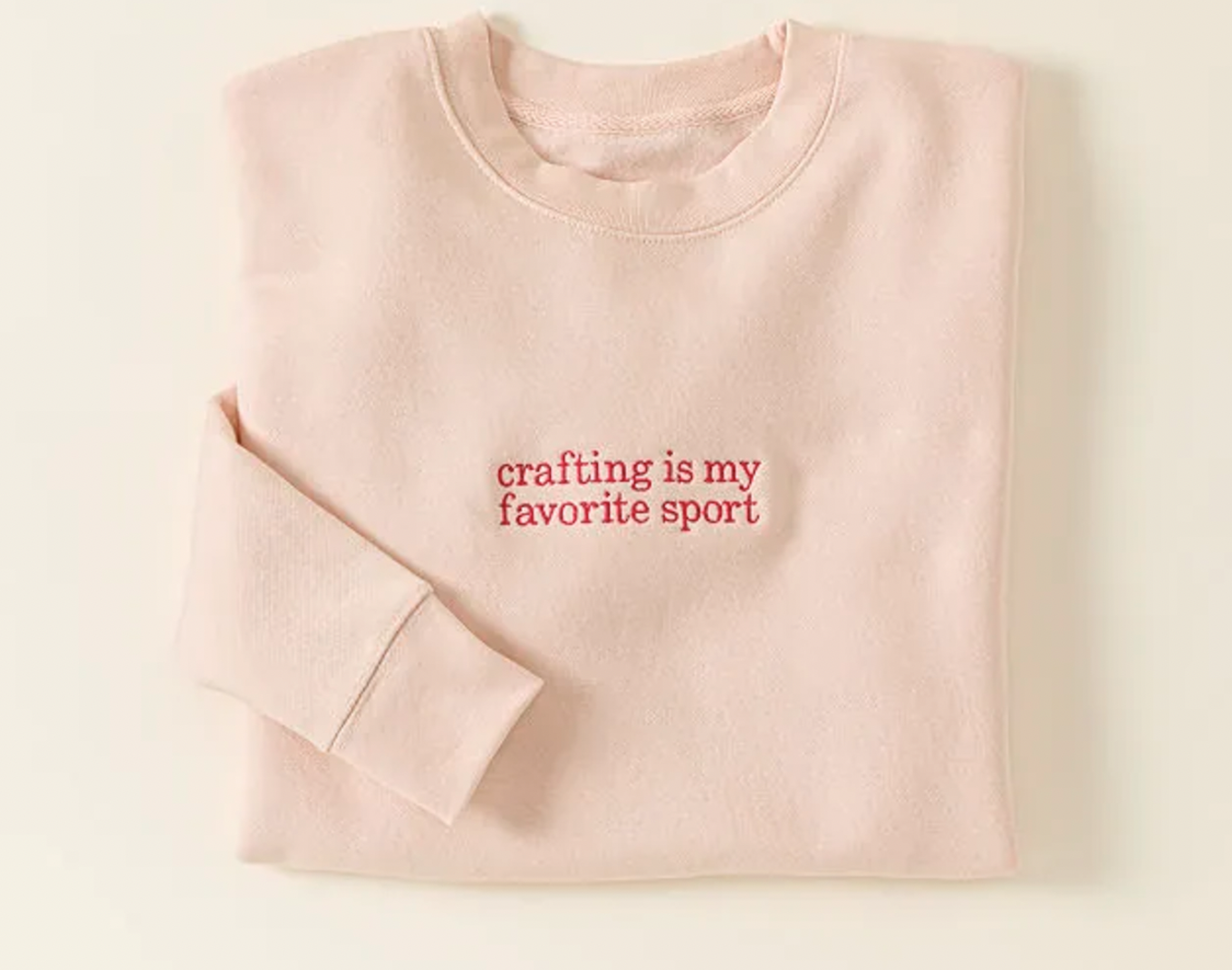 Crafting sweatshirt